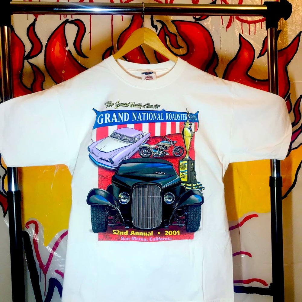 Vtg ‘01 Roadster car show tee